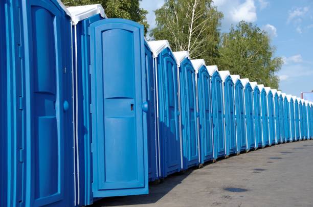 Porta potty delivery and setup in Parkesburg, PA